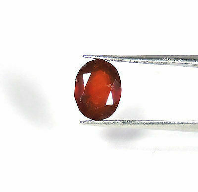 3.05cts Ultra Power Natural Red Axinite Oval Cut Gemstone U456