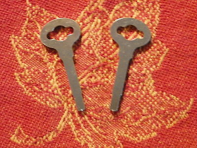 Pair Of Flat Keys For Vtg. Singer Treadle Sewing Machine Drawers
