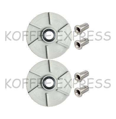 Impeller (2) Crathco 3587 & (4)  Bearing Sleeve  Crathco 3220 Bubbler Part - 046