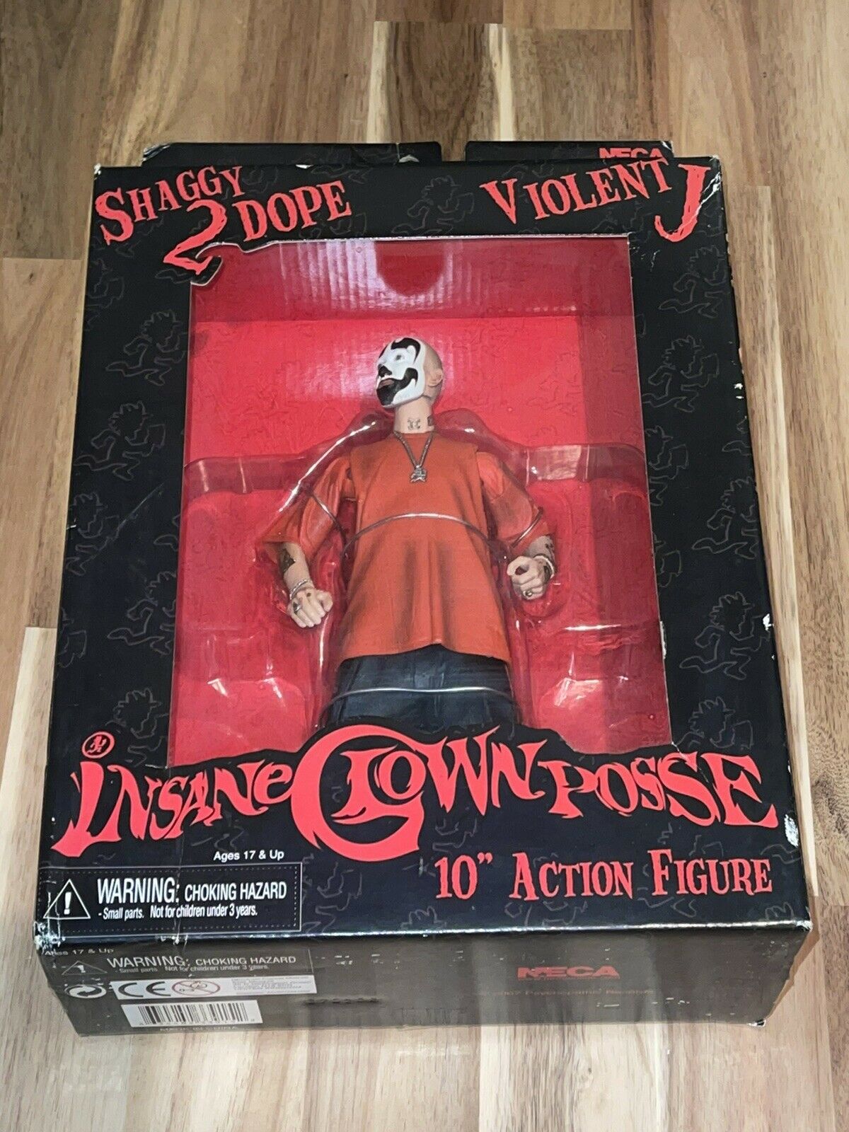 Neca Insane Clown Posse Shaggy 2 Dope 10" Action Figure Collectible New