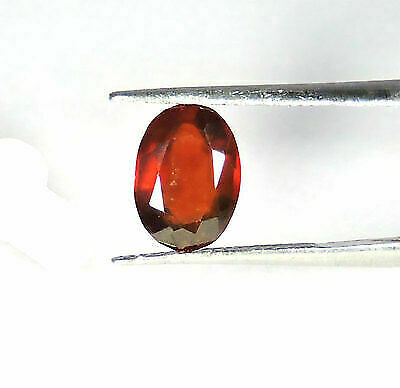 3.10cts Ultra Power Natural Red Axinite 10x7mm Oval Cut Gemstone W638